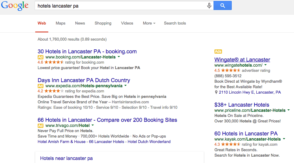 ppc on top and right side