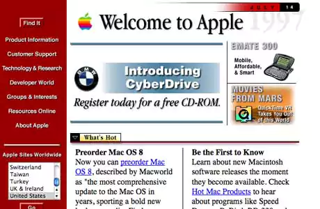 Apple 1990s