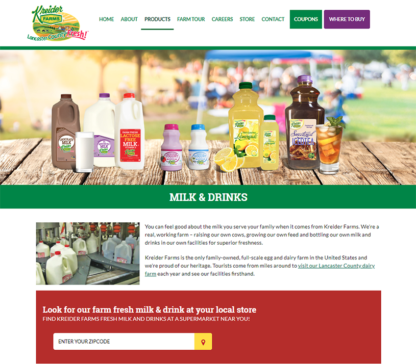 Kreider-product-page