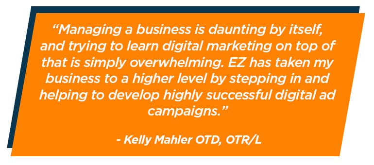 Kelly Mahler testimonial quote