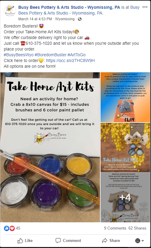 Busy Bees Art Kits