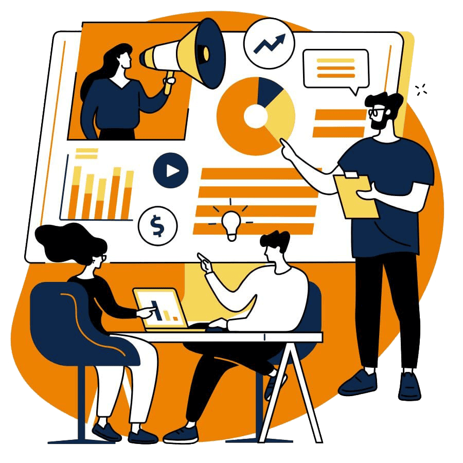 people graph graphic